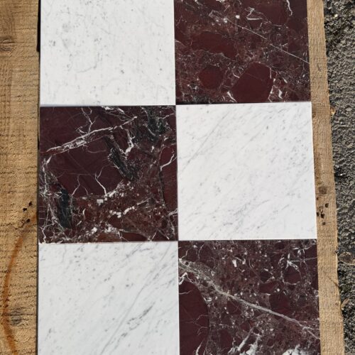 Sjakkfliser Rosso Levanto og Carrara