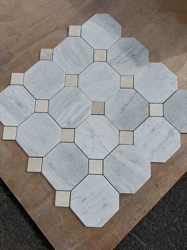 Marmorfliser Ottagano beige