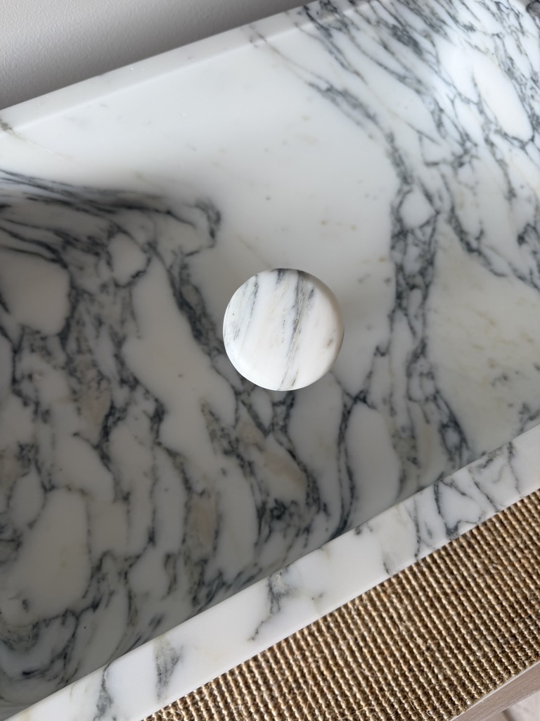 Arabescato marmorservant 60x40 - Bilde 5
