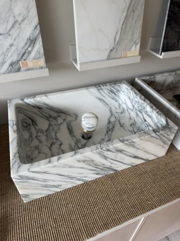 Arabescato marmorservant 60x40 - Bilde 6